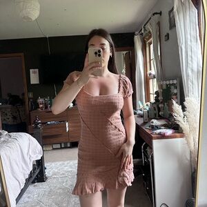 Elegant Pink Dress